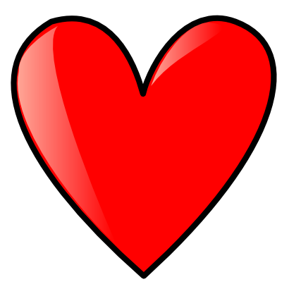 Icône cœur rouge à télécharger gratuitement